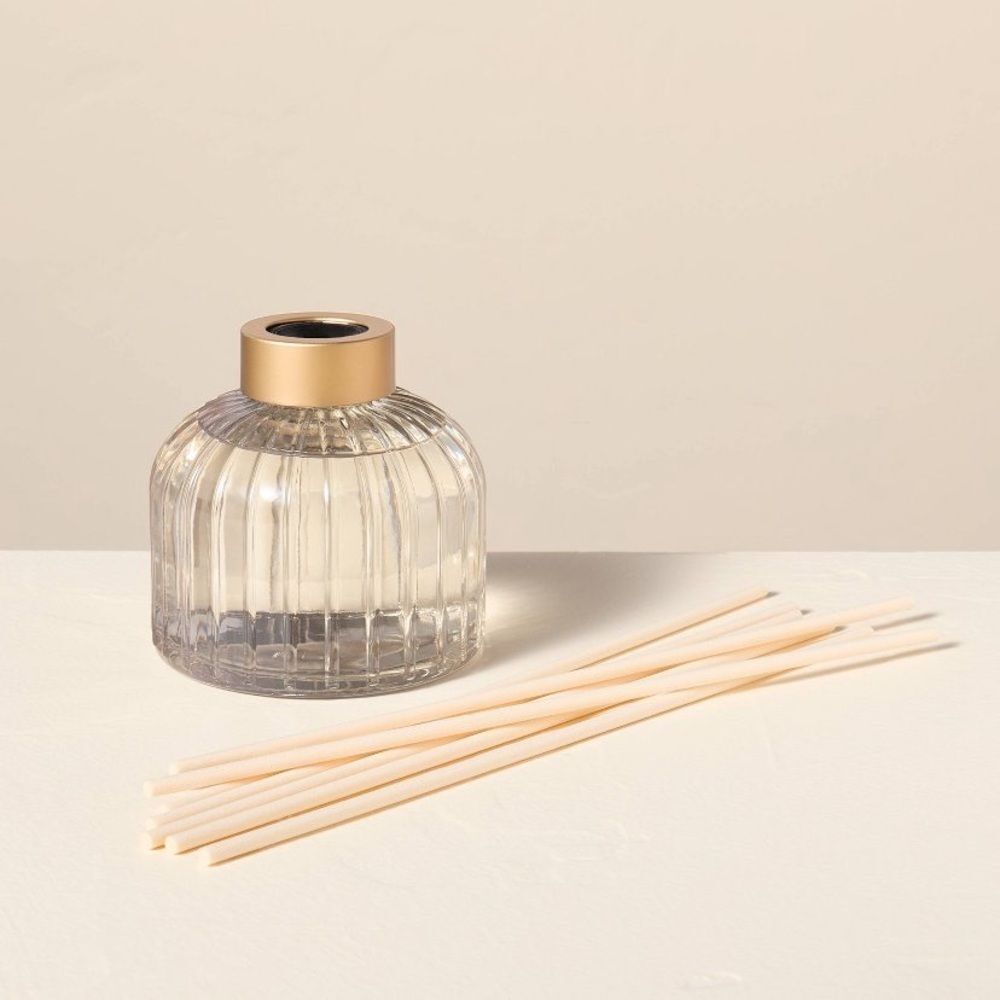 Hearth & Hand Glass Salt Reed Diffuser - Picture 3 of 8